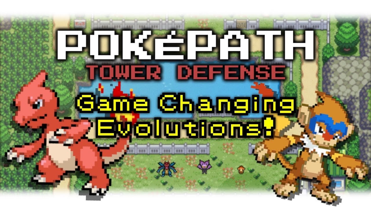 Evolving Changes EVERYTHING! | PokePath TD (Pokemon Tower Defense)