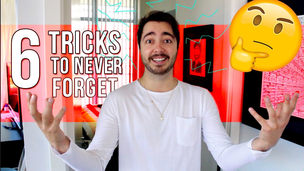 6 Tricks to NEVER forget ANYTHING again! - YouTube