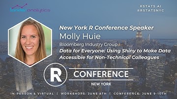 Molly Huie - Data for Everyone: Using Shiny to Make Data Accessible for Non-Technical Colleagues