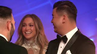 Jennifer Lopez - 4 Couples Get Married And On My Way Celebration - Marry Me Tonight!
