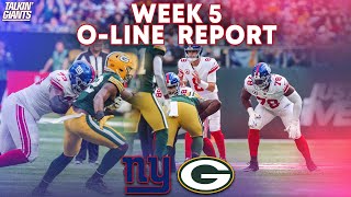 Giants Week 5 Offensive Line Report