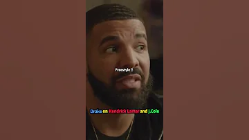 Drake Speaks About Kendrick Lamar And J Cole