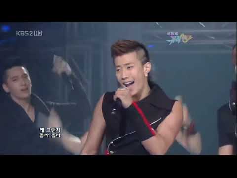 090515 뮤직뱅크 2PM Again&Again(대기실+1위후보)