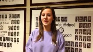 Randolph School Class of 2015: Senior Class Gift Idea