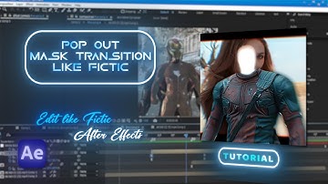 FicTic Like Pop Up Cutout Transition Tutorial | After Effects