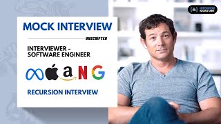 Crack FAANG Interviews: Master Recursion with a Top Software Engineer | Mock Interview