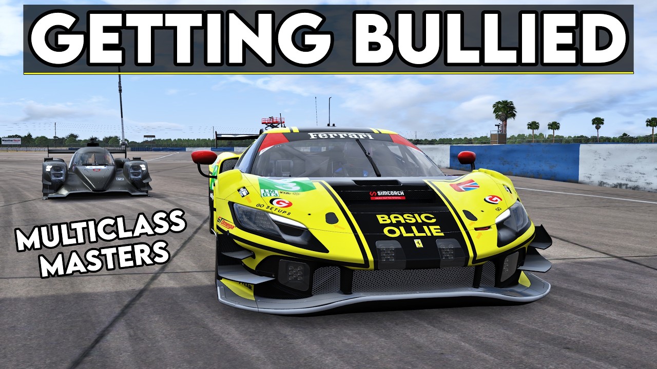 Back At Sebring And Getting Bullied! - Multiclass Masters