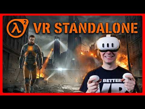 Play Half-Life 2 Standalone on Meta Quest 3 (Tutorial and Gameplay)
