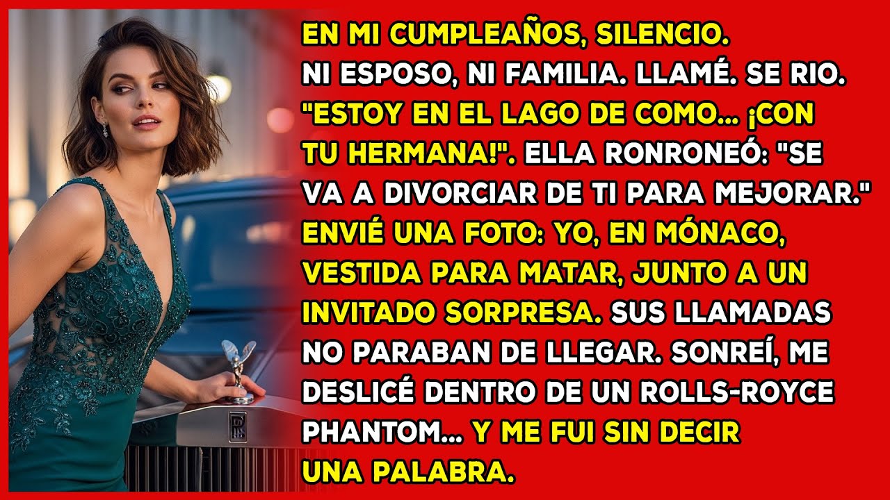 Me dejó por mi hermana en mi cumpleaños, pero tuve la venganza definitiva en Mónaco...