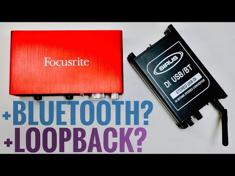 Add BLUETOOTH + USB LOOPBACK to ANY USB AUDIO INTERFACE! (feat. Focusrite Scarlett 2i2)