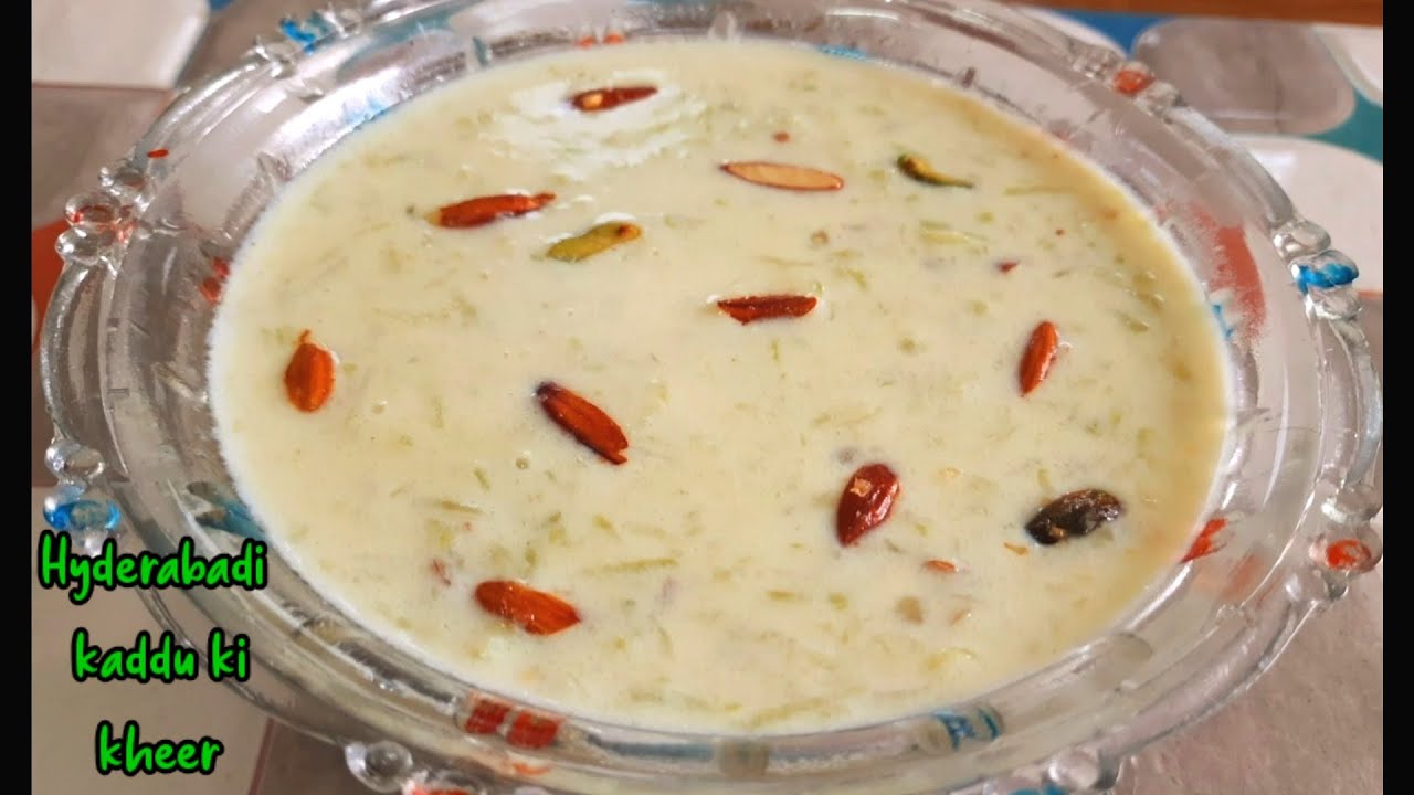 Kaddu kheer with homemade condensed milk సొరకాయ పాయసం కద్దు ఖీర్