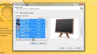 Creating an Image project (ViewletBuilder8 Enterprise)