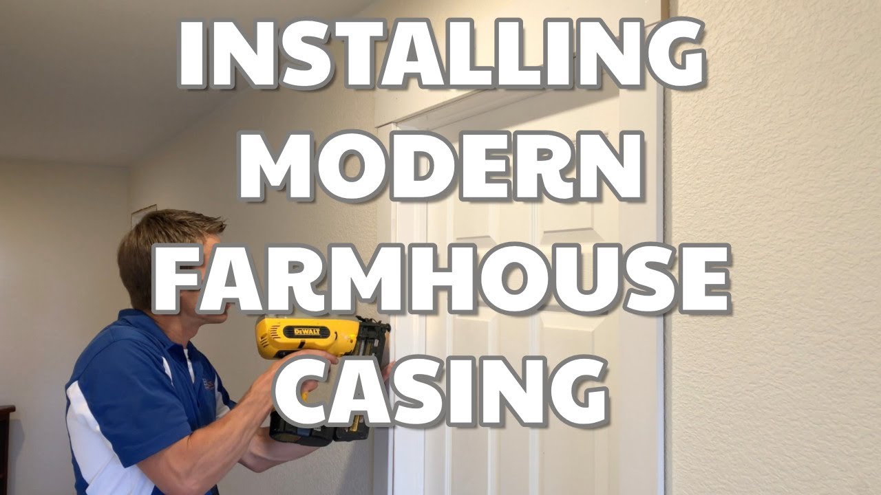 Как установить современную дверную коробку для фермерского дома | Инструкция по установке HOMEfix