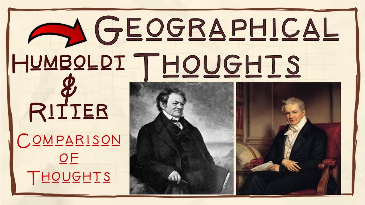 Humboldt & Ritter - Comparison Of Thoughts |Carl Ritter | German