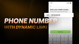 Prototype a Phone Number Input Interaction using Figma Variables