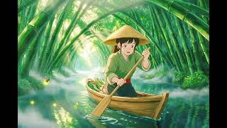 🌿 Life Drifting on the Floating Village | A Peaceful Ghibli-Inspired Healing Journey