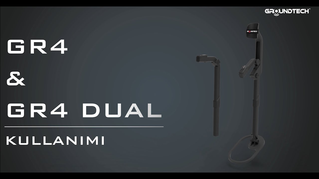 GR-4 & GR-4 Dual Metal Dedektörü Nasıl Kullanılır? | Kullanım Kılavuzu & Ayar Rehberi | Groundtech