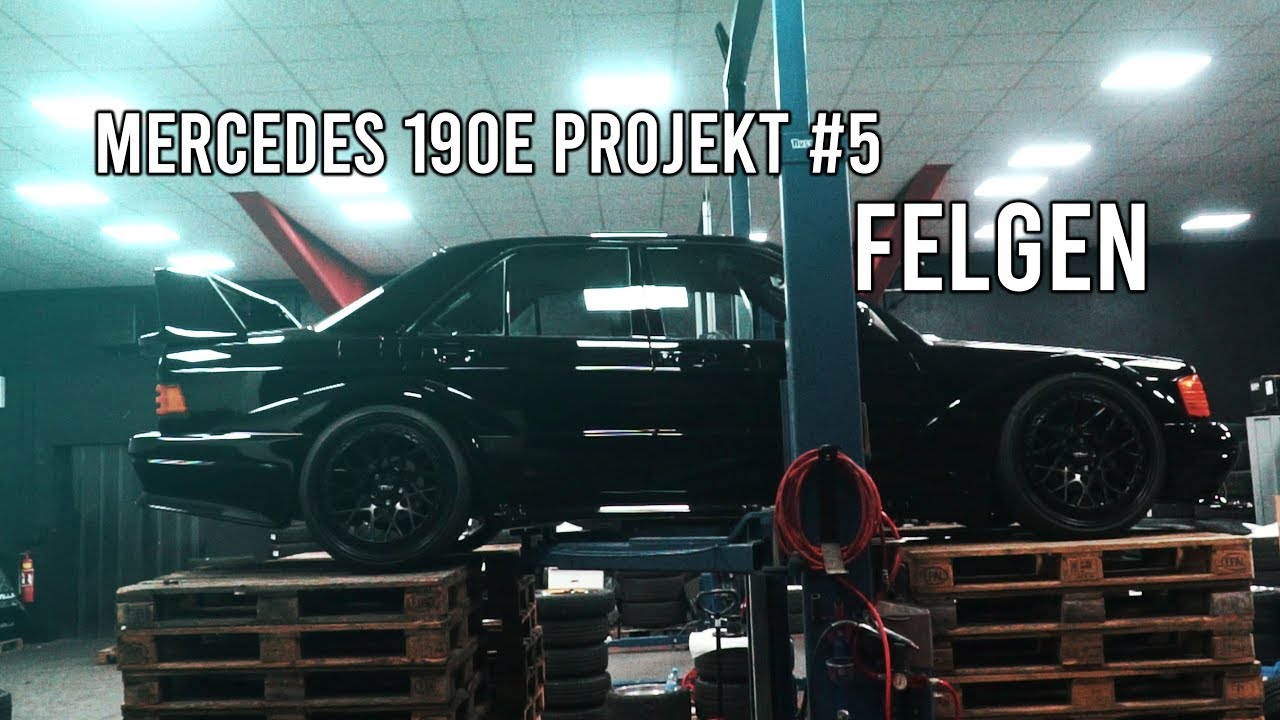 Levella Mercedes 190e Projekt 5 Felgen Youtube