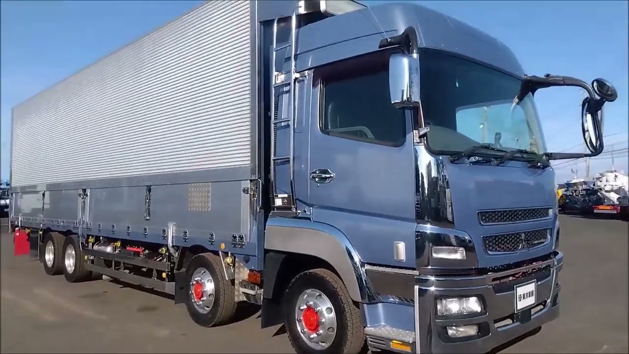 アルミウイング] H25 Sグレート 4軸低床 後輪エアサス - YouTube