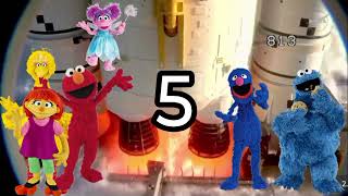 Sesame Street Artemis II Rocket Launch Update Checkpoint.