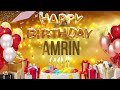 AMRiN Happy Birthday Amrin AMRiN Happy Birthday Amrin