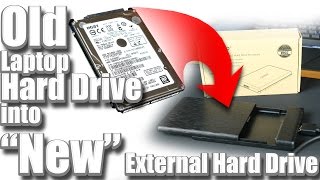 Turn an Old Laptop Hard Drive into an External Hard Drive