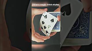 Different magic trick styles, but wait till the end!