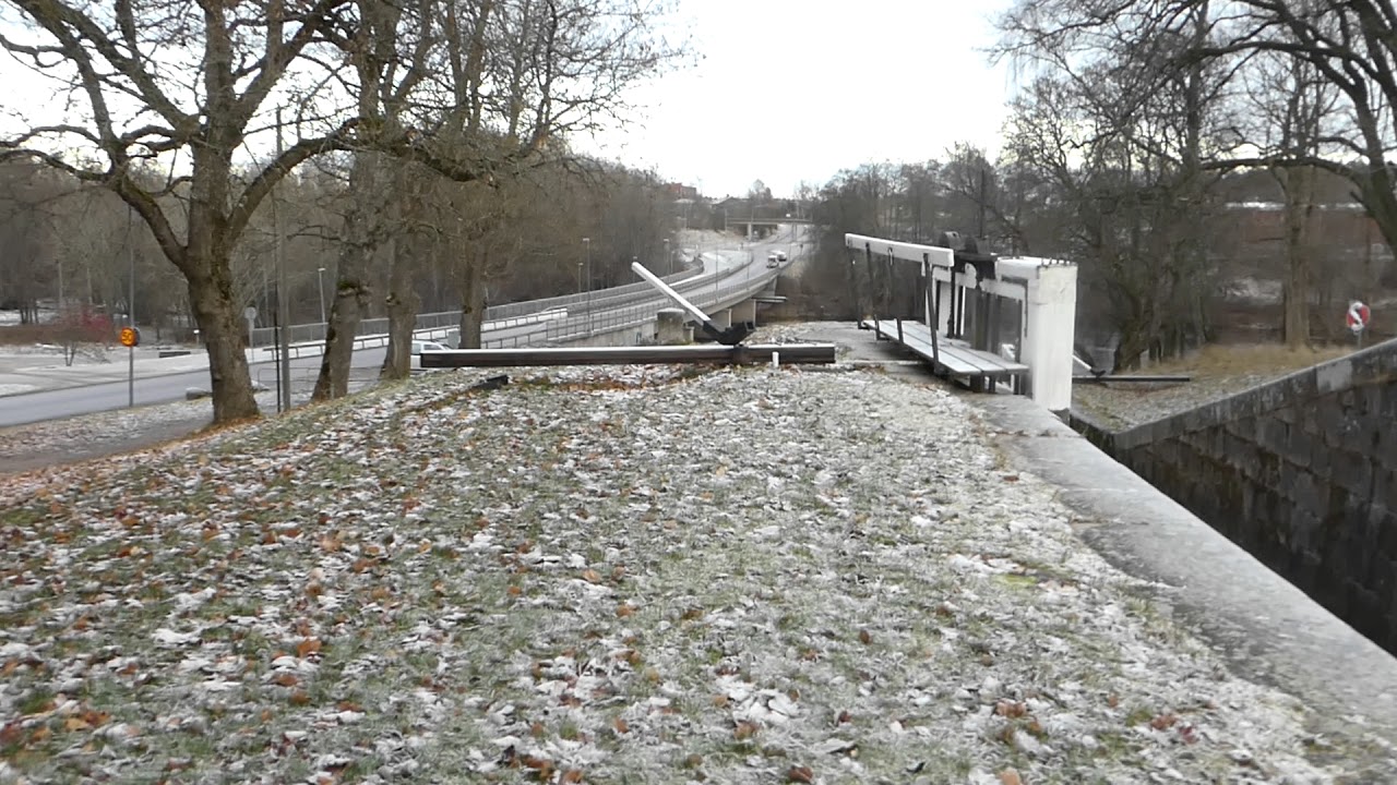 Strömsholms Kanal i Hallstahammar 6/12 2017