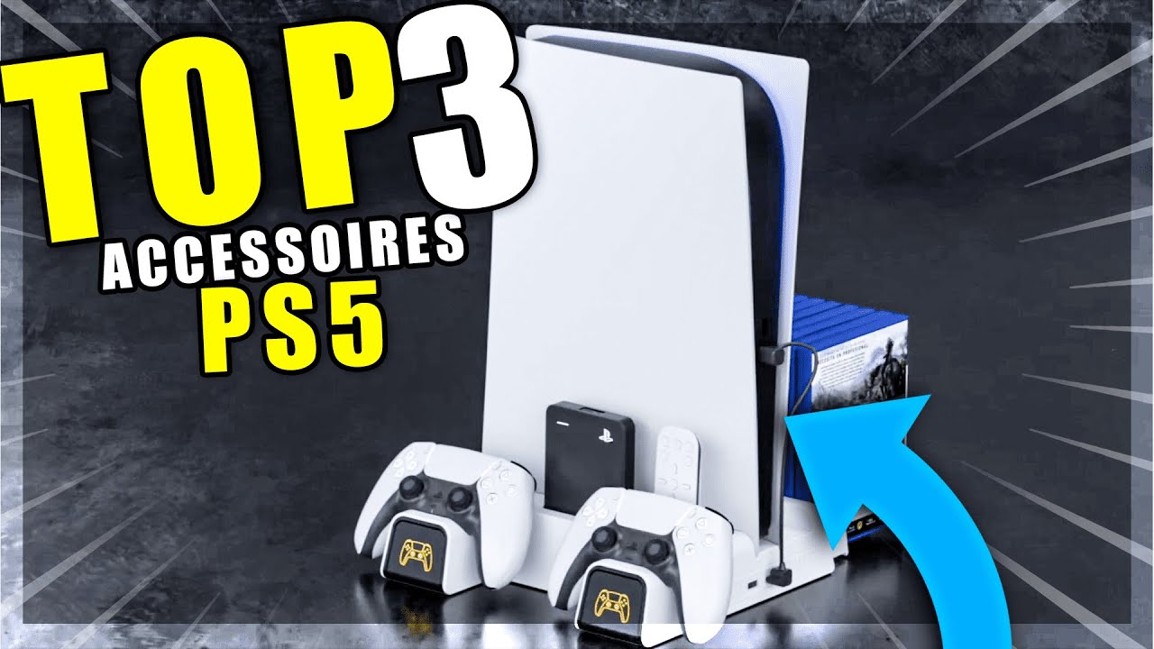 TOP 3 : ACCESSOIRES PS5 (Qui pourrait vous servir ) 