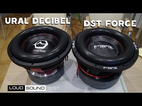 Сабвуферы 4" Ural Decibel и Dynamic State Force - обзор и краш-тест