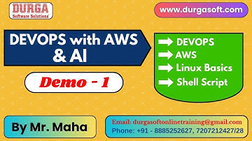 DEVOPS with AWS & AI tutorials || Demo - 1 || by Mr. Maha On 15-09-2025 @8AM (IST)