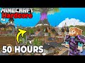 I Survived 50 HOURS BUILDING in Hardcore Minecraft 1.20 Survival