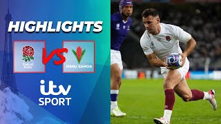 HIGHLIGHTS - England v Samoa - 2023 Rugby World Cup