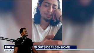 Chicago college bound father leaves behind children & cancer stricken wife right on his own porch!
