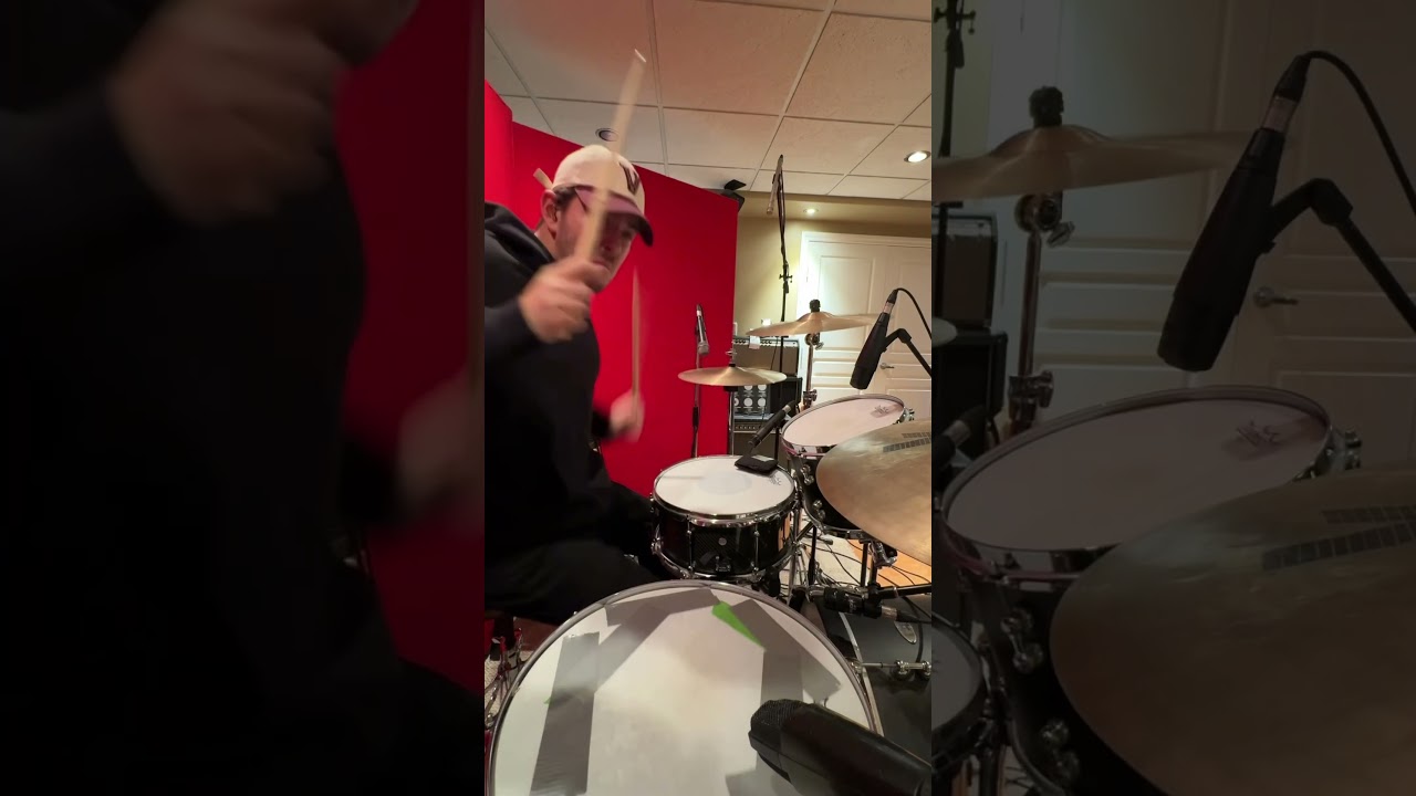 Shedding! #drums #drummer #drumming