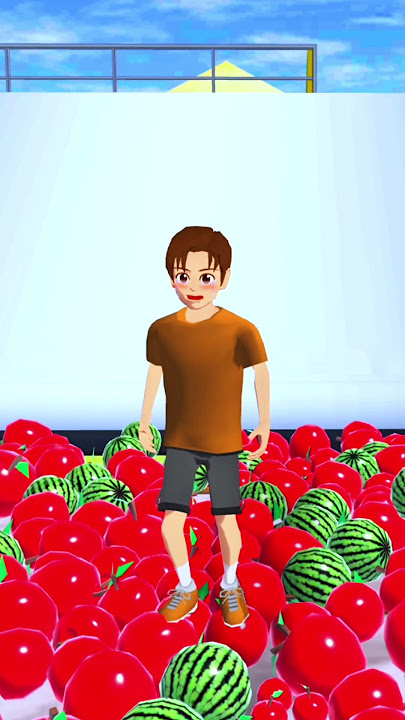 One Two Three 🤪 Learn Number 🤣 With Slide 🙄 #sakuraschoolsimulator #shortsfeed #shorts