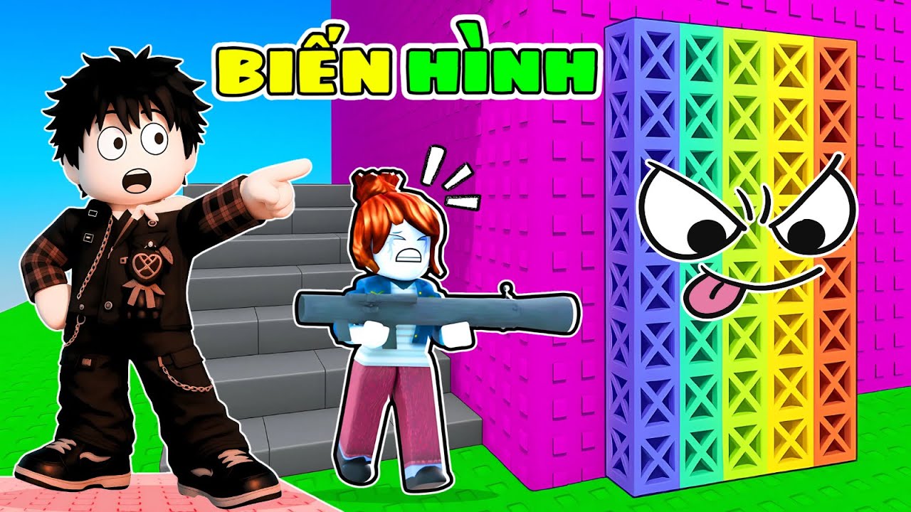 Slap Tower | Mình Đã Phá Đảo Tower Biến Hình Map Trốn Tìm Troll Siêu Hài