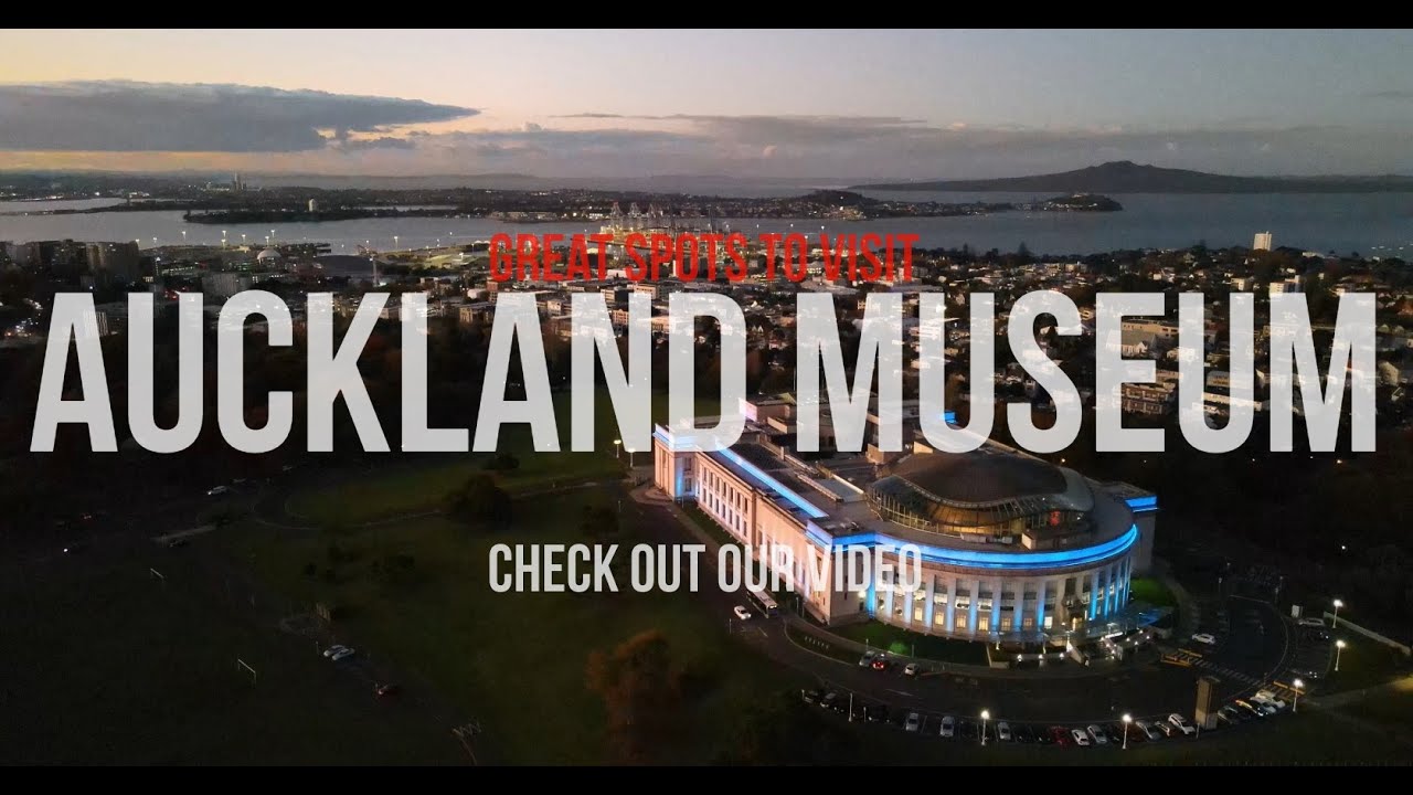 4K UHD Beautiful Auckland War Memorial Museum Auckland New Zealand 