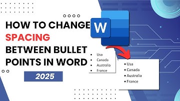 How To Change Spacing Between Bullet Points And Text In Word (Easy & Updated 2025)