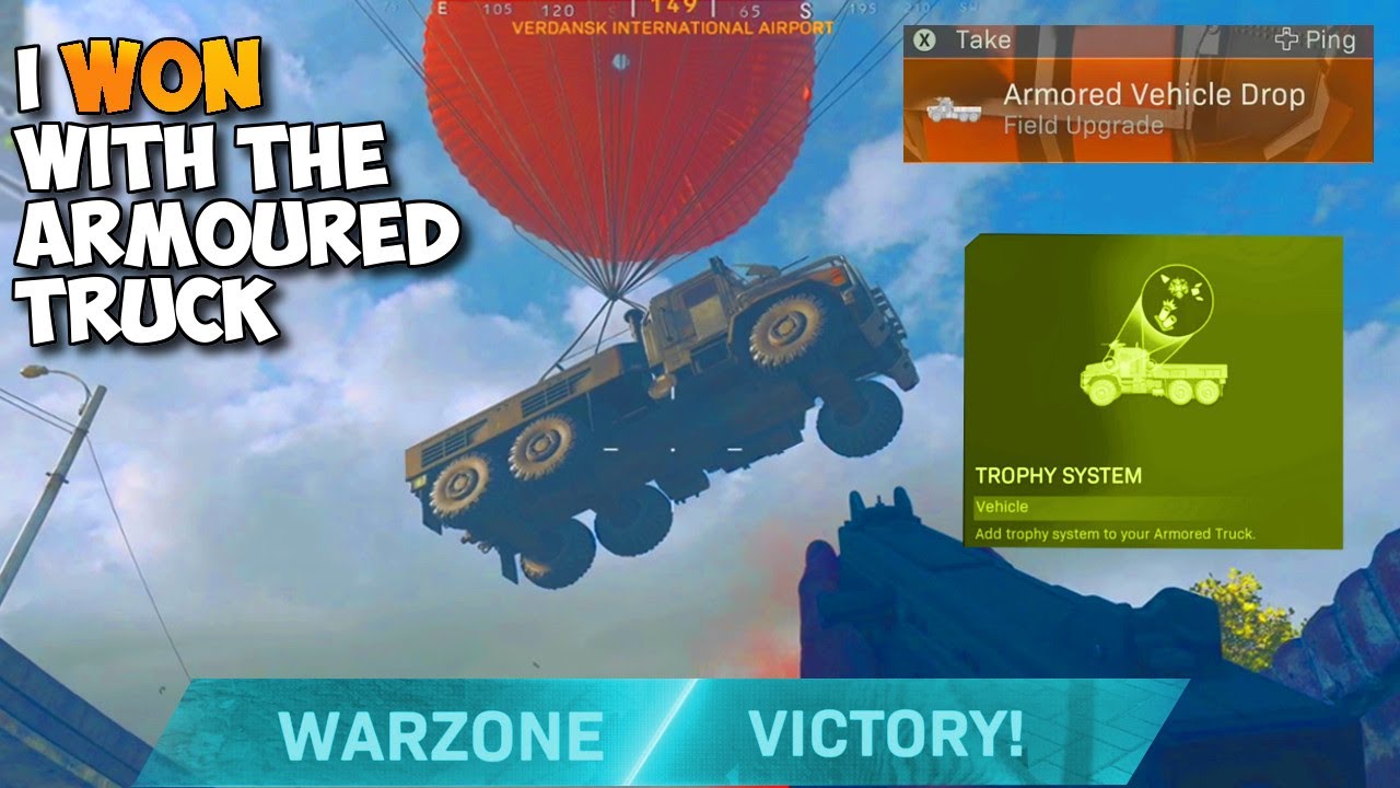 I Found The NEW Armoured Truck In Warzone And Won With It! (SEASON 4)
