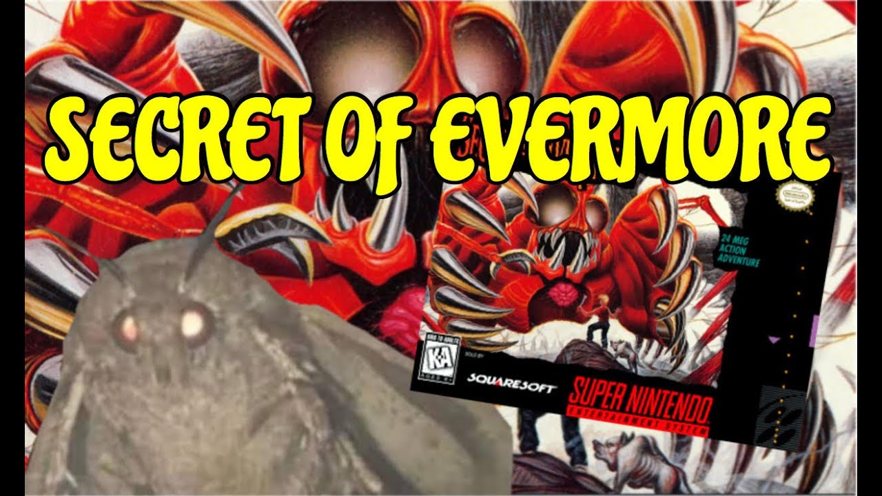 4K SECRET OF EVERMORE FOR SUPER NINTENDO YouTube 4K SECRET OF EVERMORE FOR SUPER NINTENDO YouTube