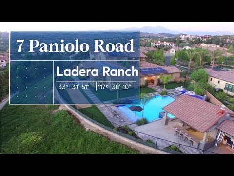 7 Paniolo Rd, Ladera Ranch, CA home video tour