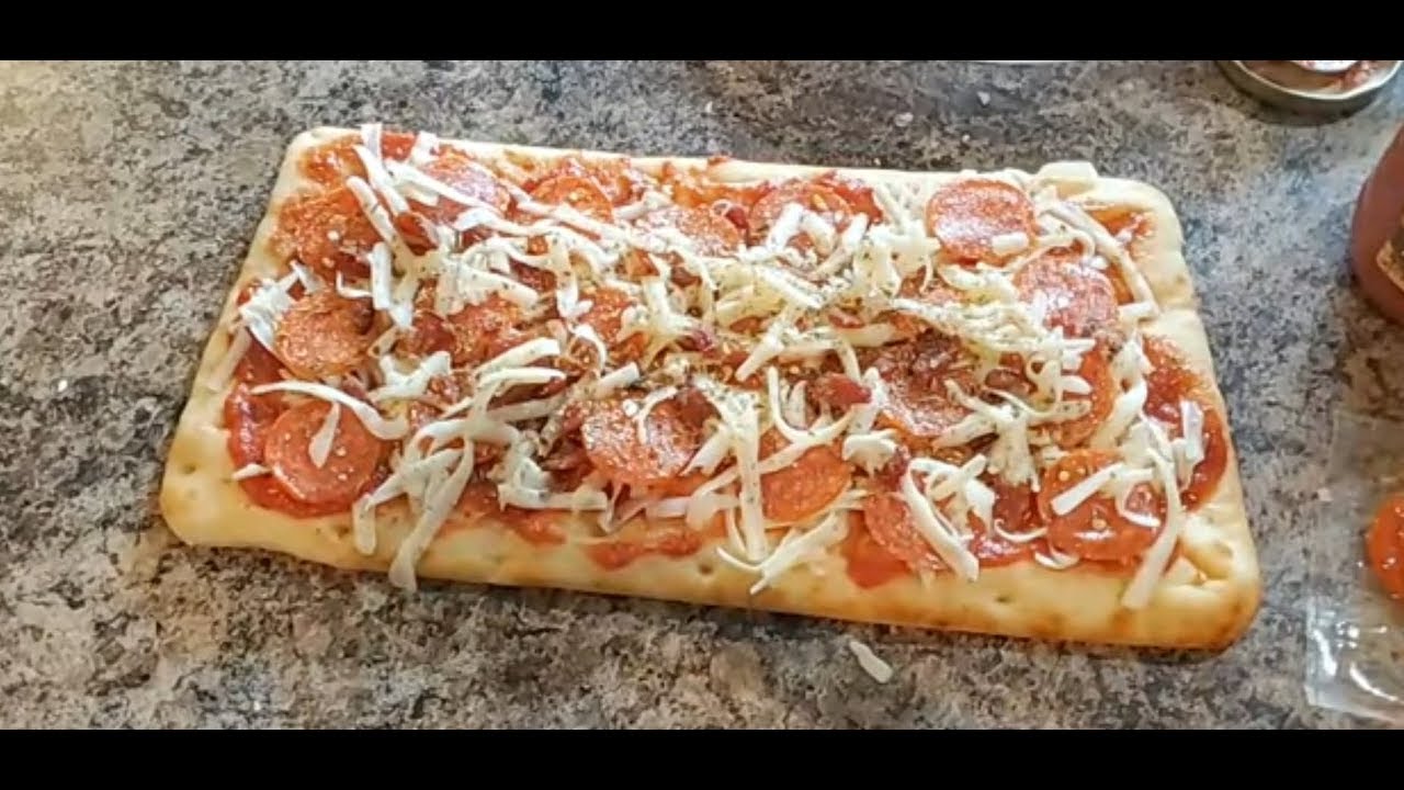 Pepperoni Flatbread Pizza / Pizza Recipe YouTube