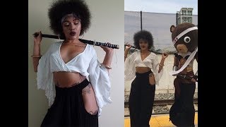 afro samurai costume