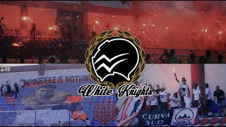 Ultras White Knights 07 Tifo & Pyroshow in the training - KSA Away 2023