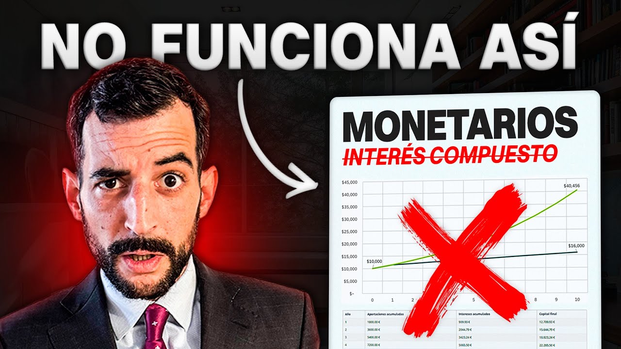 Fondos Monetarios: el FALSO Efecto del INTERÉS COMPUESTO (con Números)