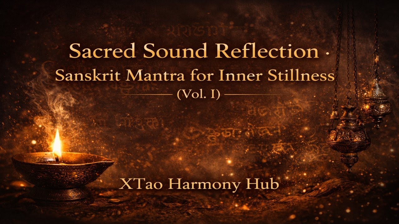 Sacred Sound Reflection · Sanskrit Mantra for Inner Stillness (Vol. I) （梵音靜觀 · 內在寧定之聲 · 初集）