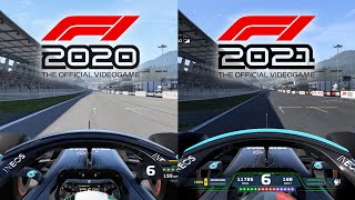 F1 2020 vs F1 2021 | Direct Comparison