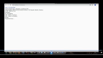 Tugas Prokom 7 : Tutorial Membuat Biodata Dalam Bentuk php