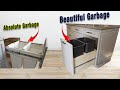 DIY Pull-Out Trash & Recycling Drawer | Game-Changing Kitchen Upgrade!